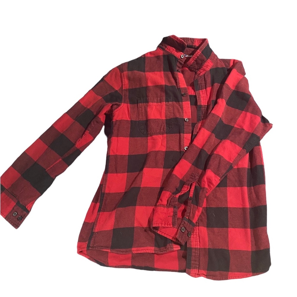 Plaid button up